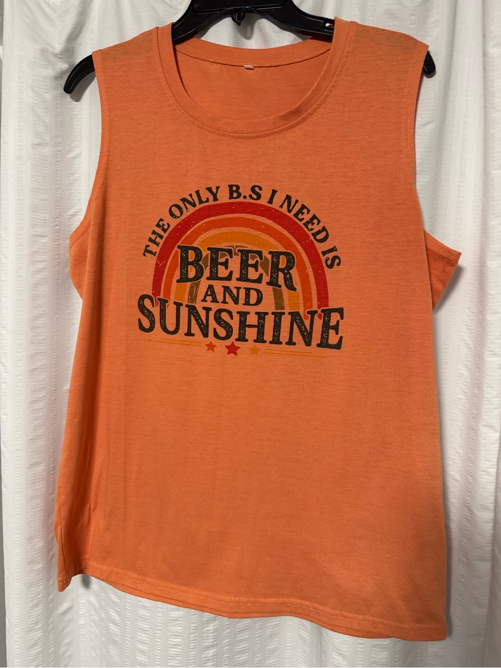 Beer and Sunshine sleeveless tee